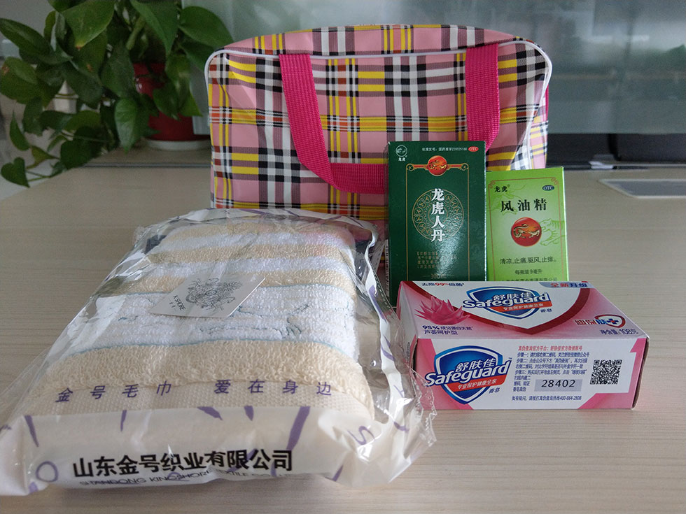 奧聯夏日送清涼，工會關愛潤心田